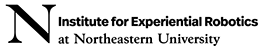 The logo for the Institute for Experiential Robotics at Northeastern University